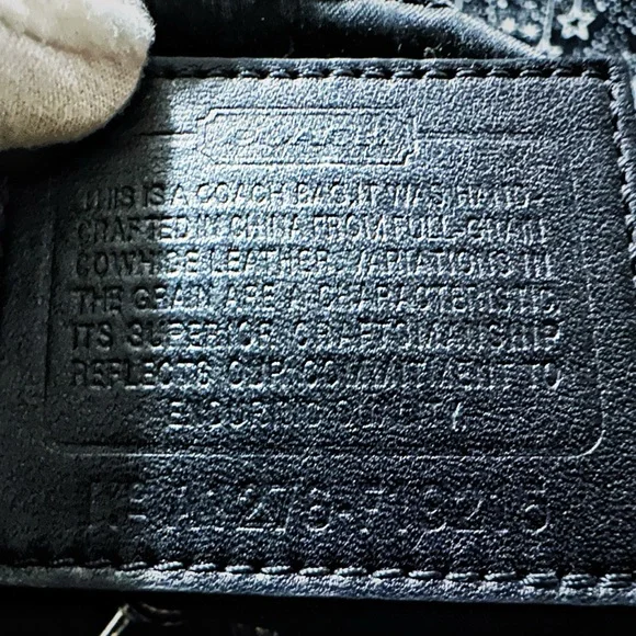 Vintage Y2K style Coach Black Signature Shoulder Bag ❌70%OFF SALE❌ - Picture 7 of 17